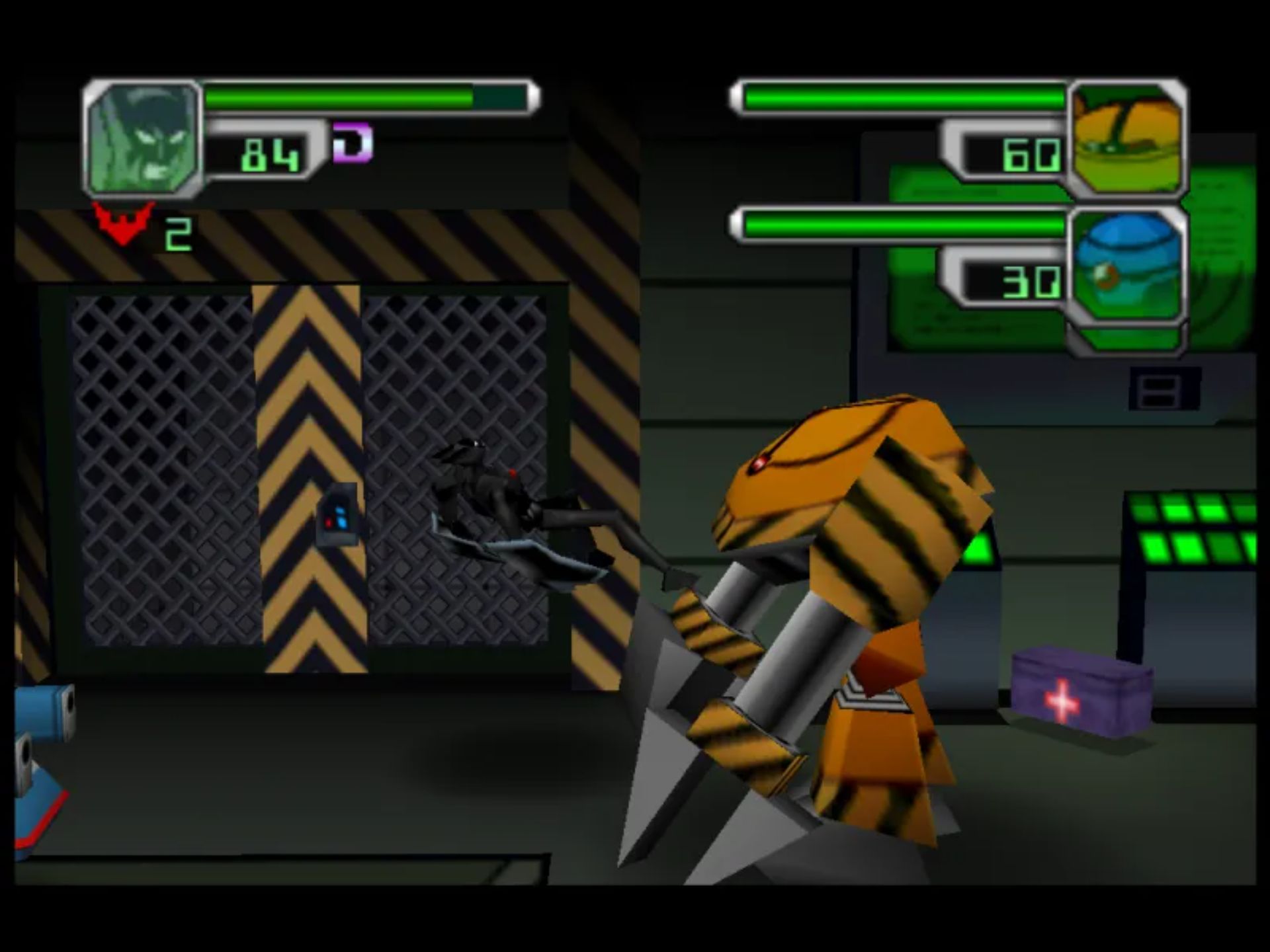 未来蝙蝠侠：小丑的归来N64游戏截图第13张