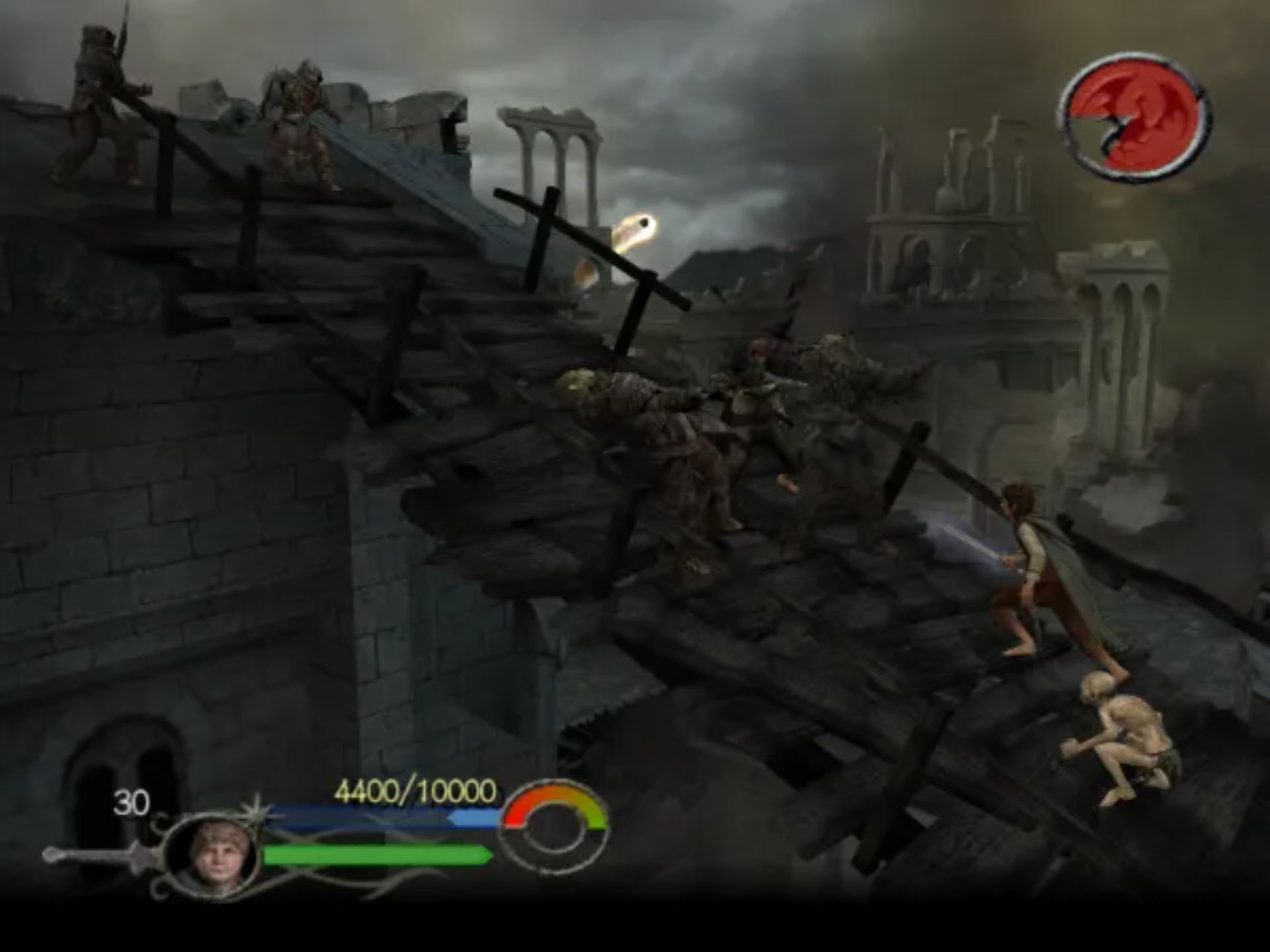 指环王／魔戒：王者归来PS2游戏截图第15张