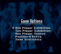 超级射篮／美国大学篮球／世界联盟篮球SFC游戏截图第2张