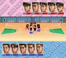 灌篮高手：四强激突SFC游戏截图第20张