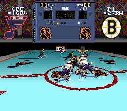 NHL史丹利杯冰球赛SFC游戏截图第9张