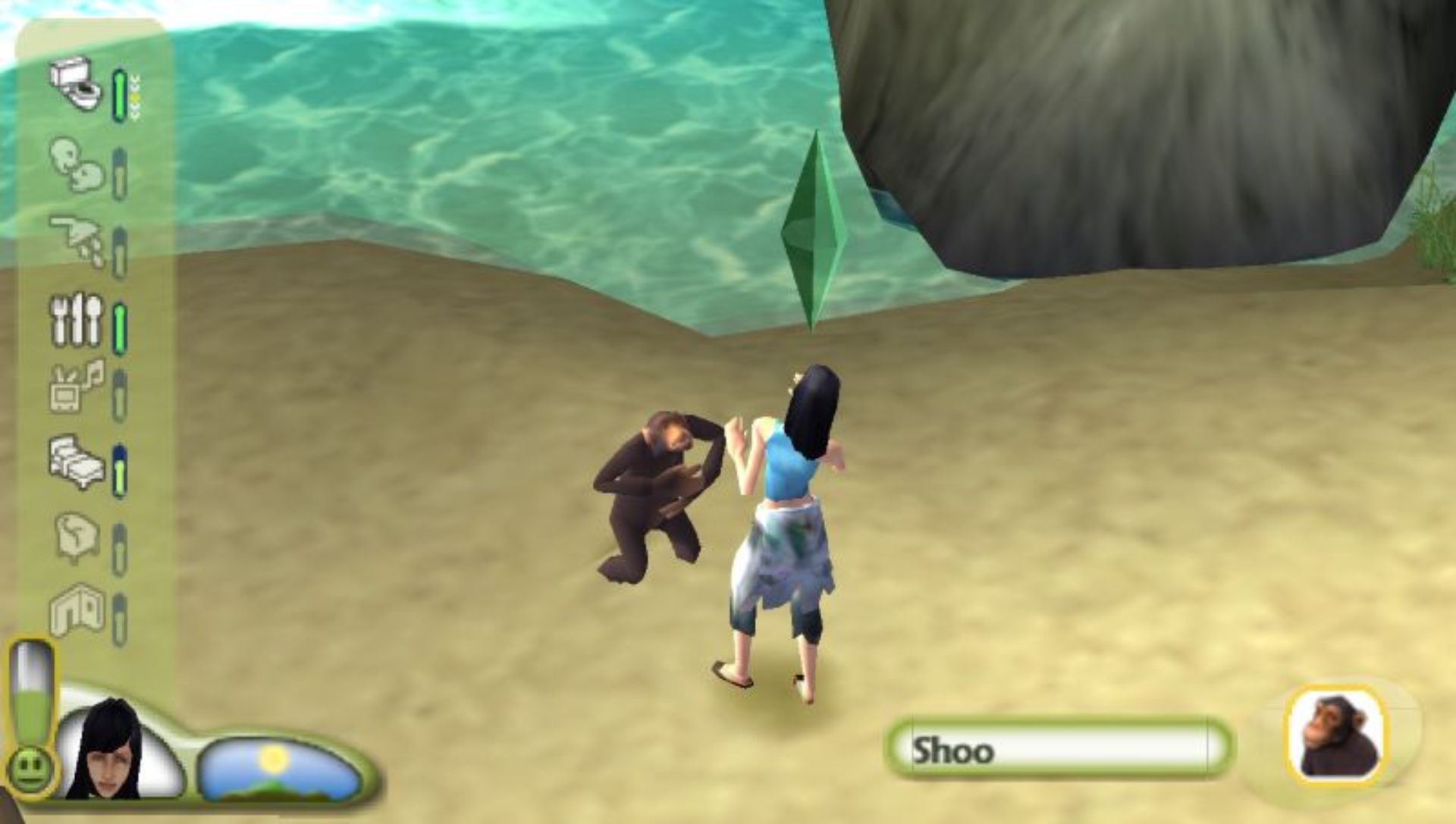 模拟人生2：生存游戏PSP游戏截图第12张