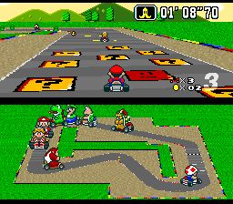 超级马里奥赛车SFC游戏截图第11张
