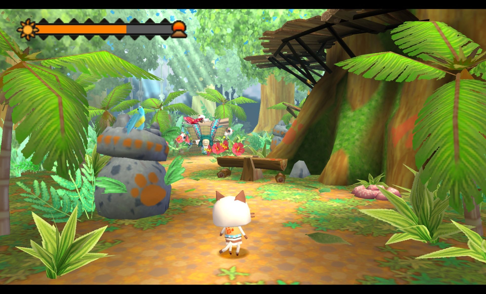 怪物猎人日记：暖洋洋的猫猫村PSP游戏截图第6张