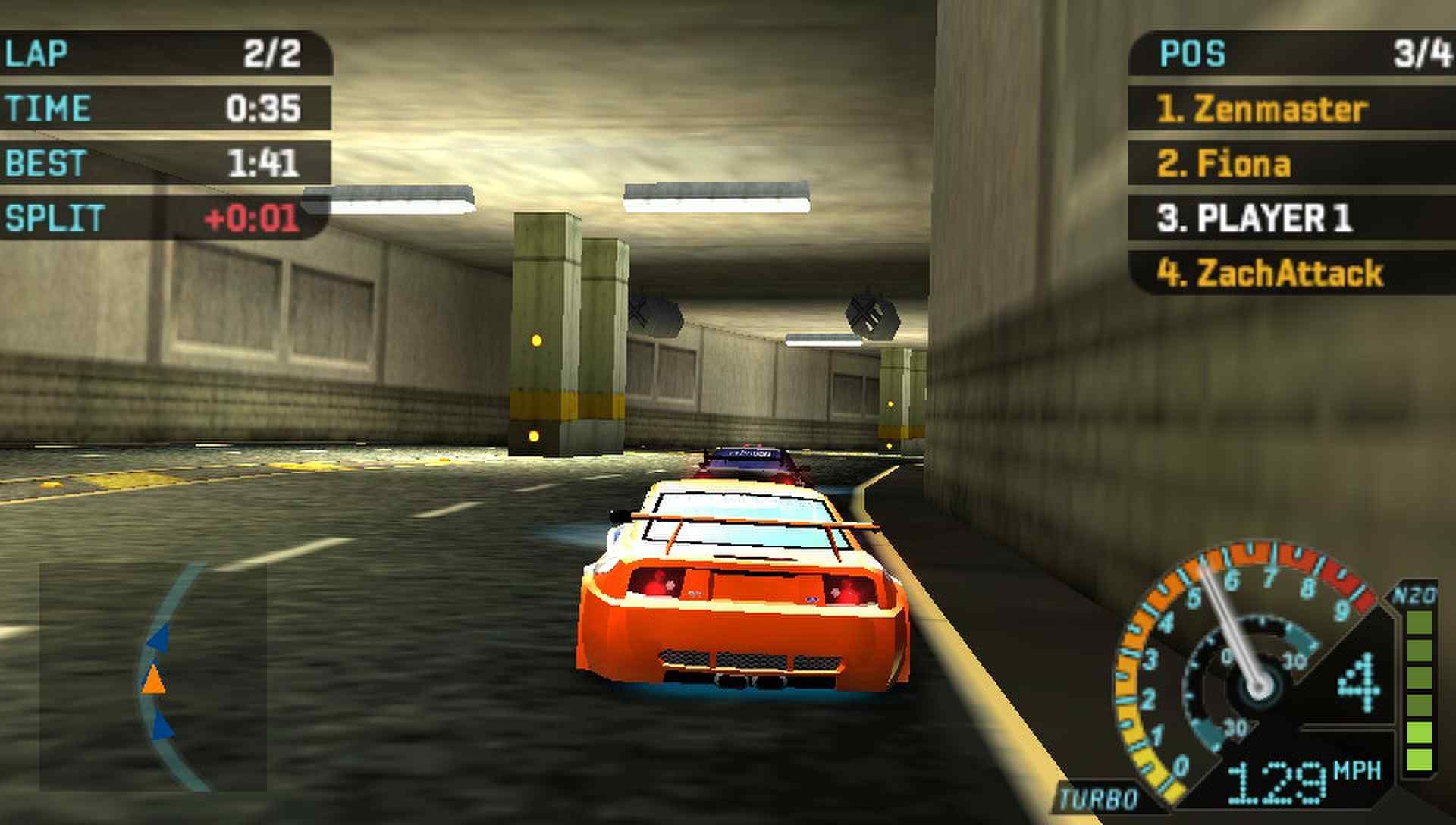 极品飞车：地下狂飙PSP游戏截图第10张