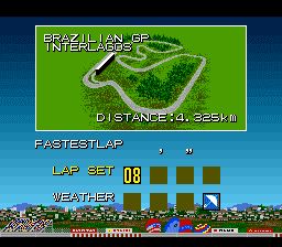 超级F1竞技场3SFC游戏截图第9张