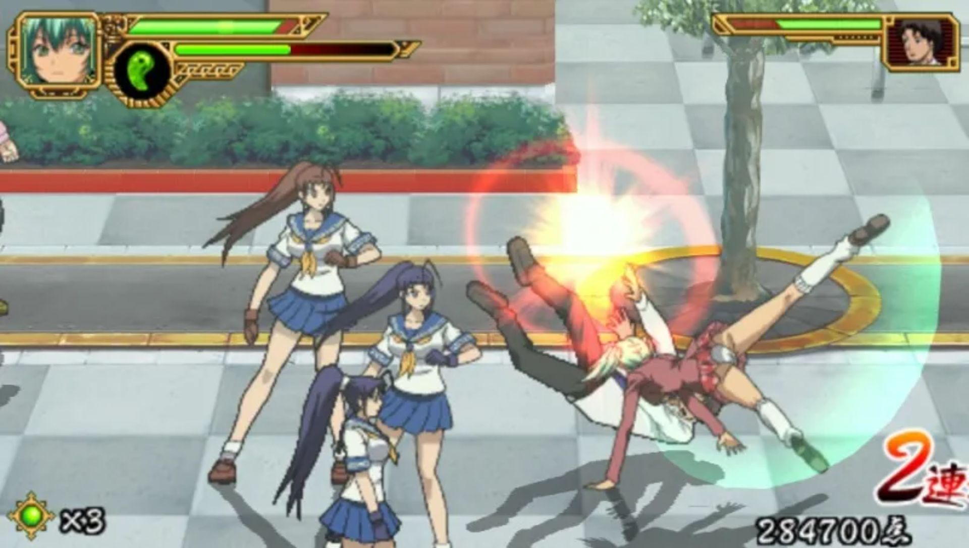 一骑当千：雄辩之拳PSP游戏截图第15张