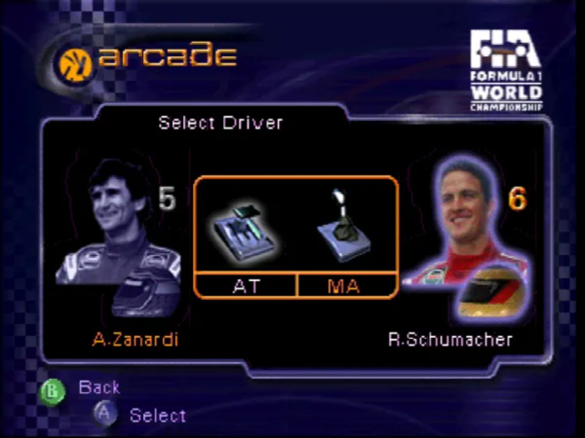 F1赛车锦标赛N64游戏截图第5张