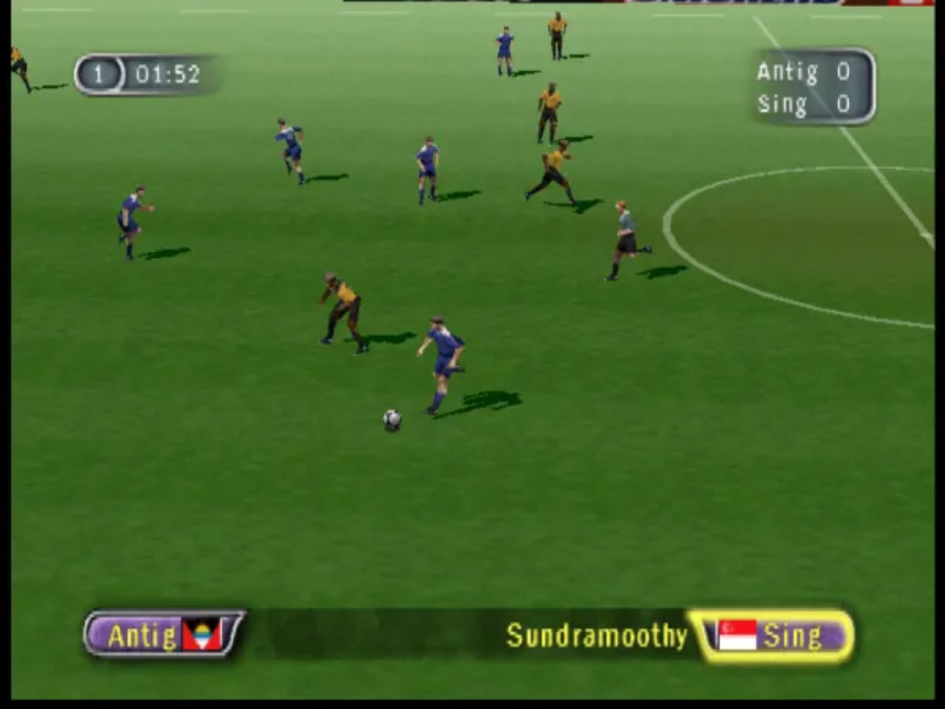 FIFA足球98：世界杯之路N64游戏截图第9张