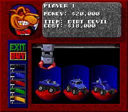 摇滚赛车SFC游戏截图第3张