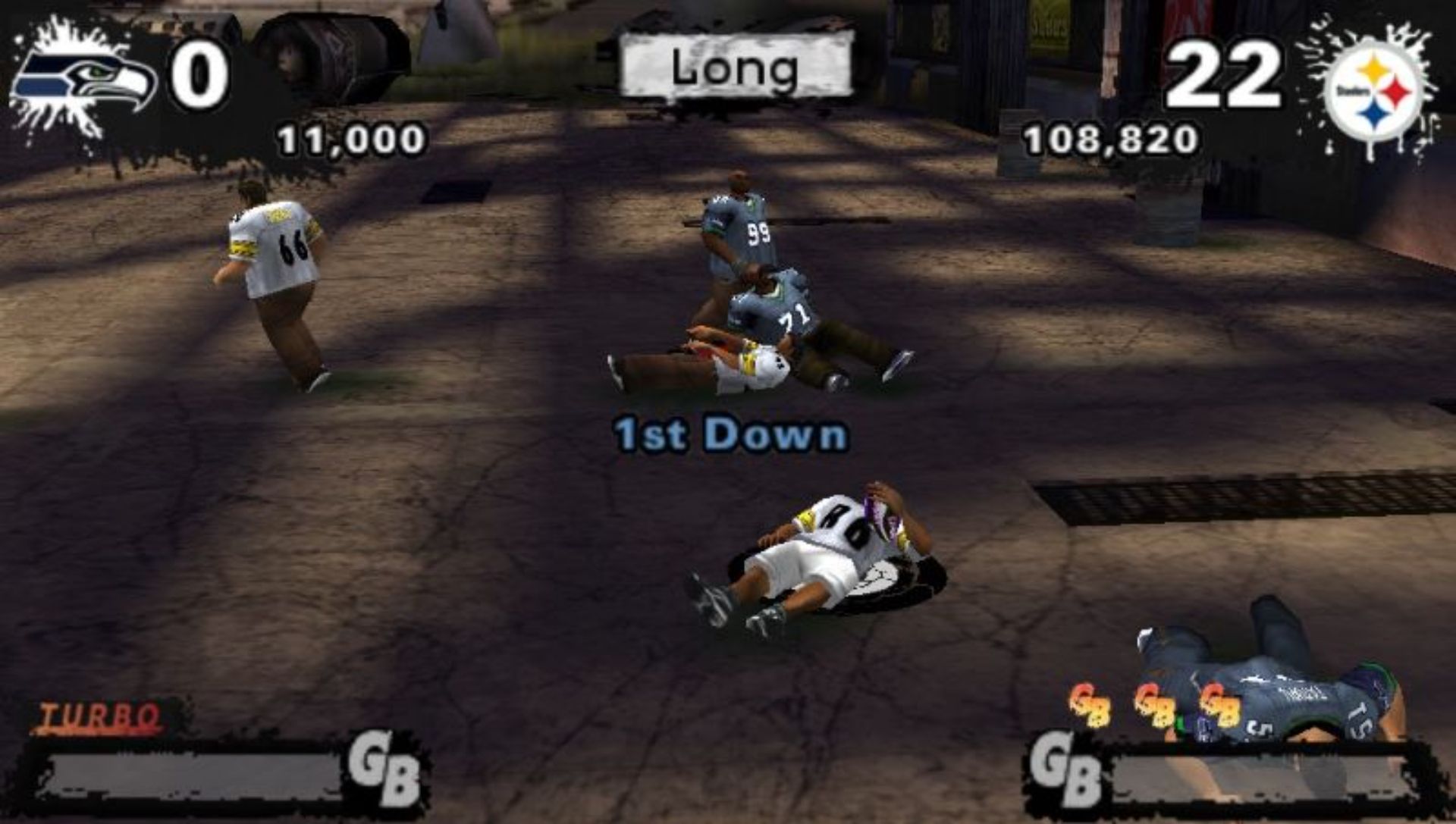 NFL街头橄榄球3PSP游戏截图第6张