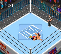 超级热血摔角世界1SFC游戏截图第15张