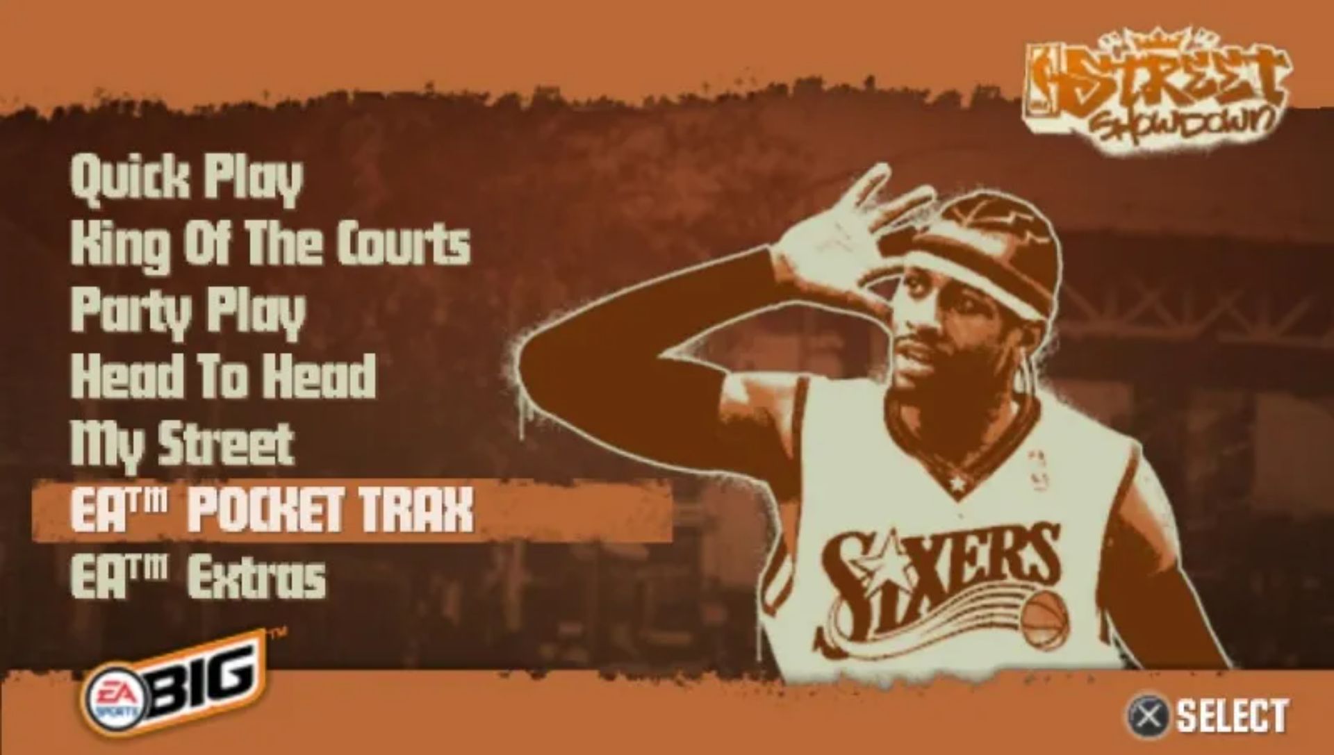 NBA街头篮球PSP游戏截图第3张