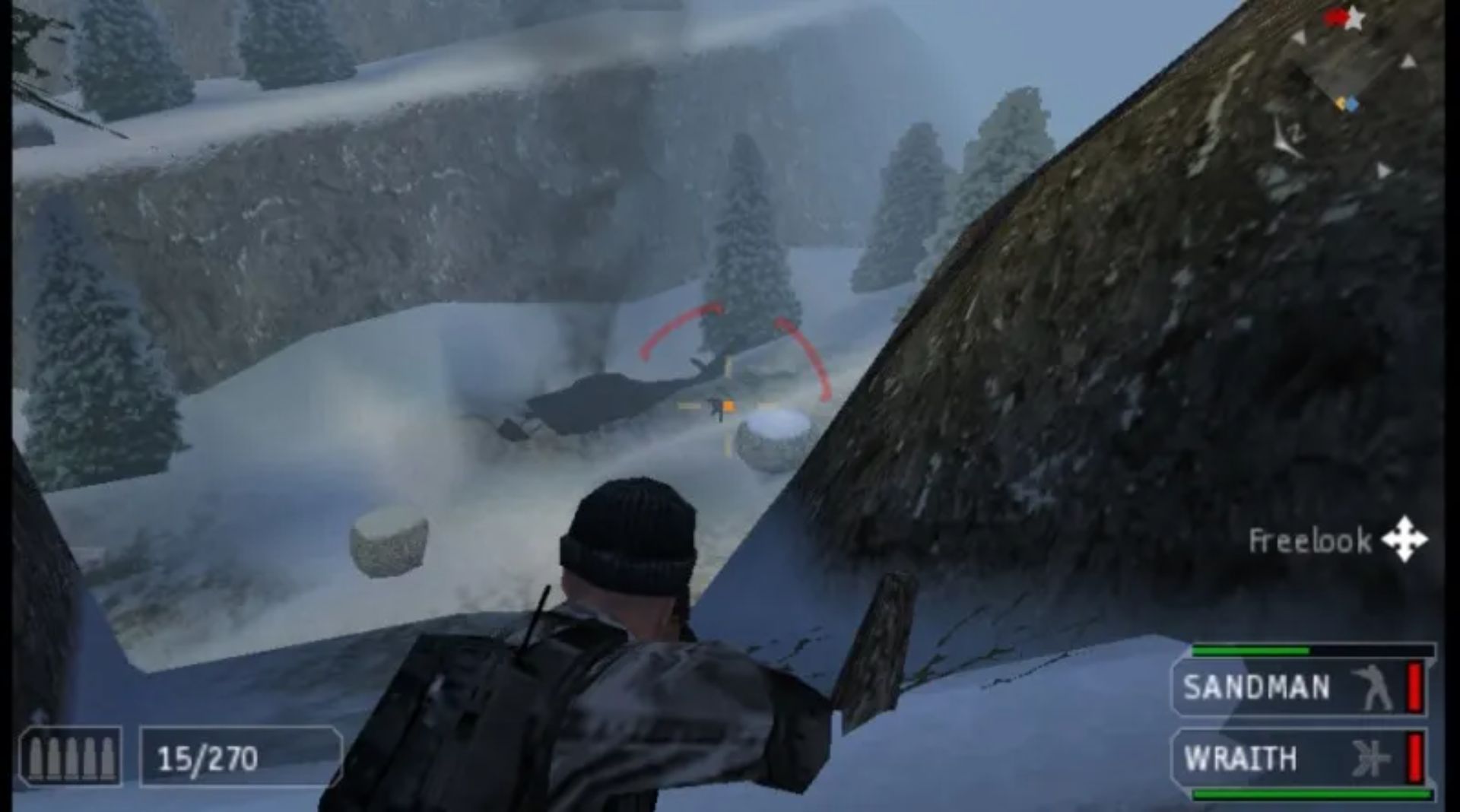 海豹突击队：火线小组2PSP游戏截图第7张