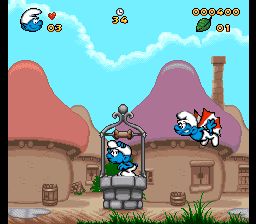 蓝精灵SFC游戏截图第9张