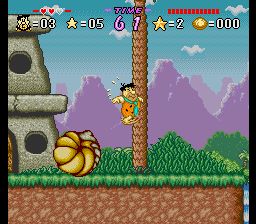 摩登原始人：谢拉马德之石SFC游戏截图第8张