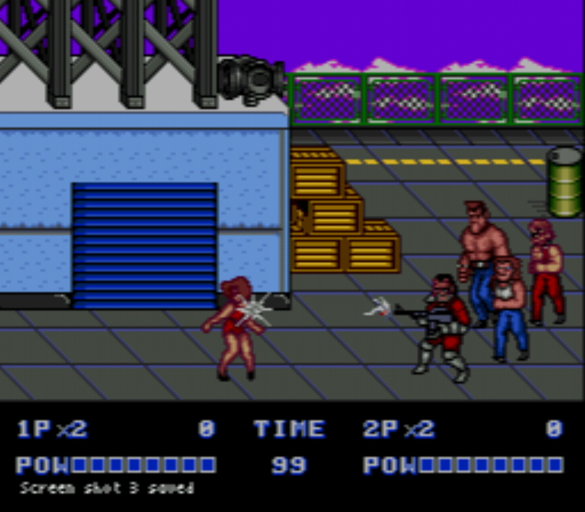 双截龙2：复仇MD游戏截图第3张