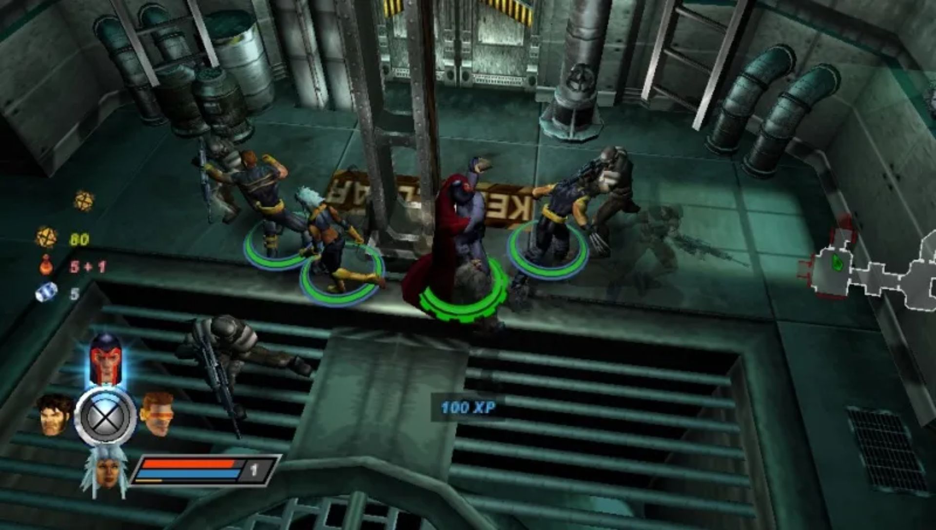 X战警传奇2：天启降临PSP游戏截图第5张