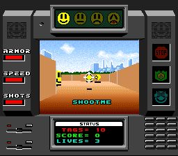 小精灵炮弹大对决／立体吃豆人射击版SFC游戏截图第6张