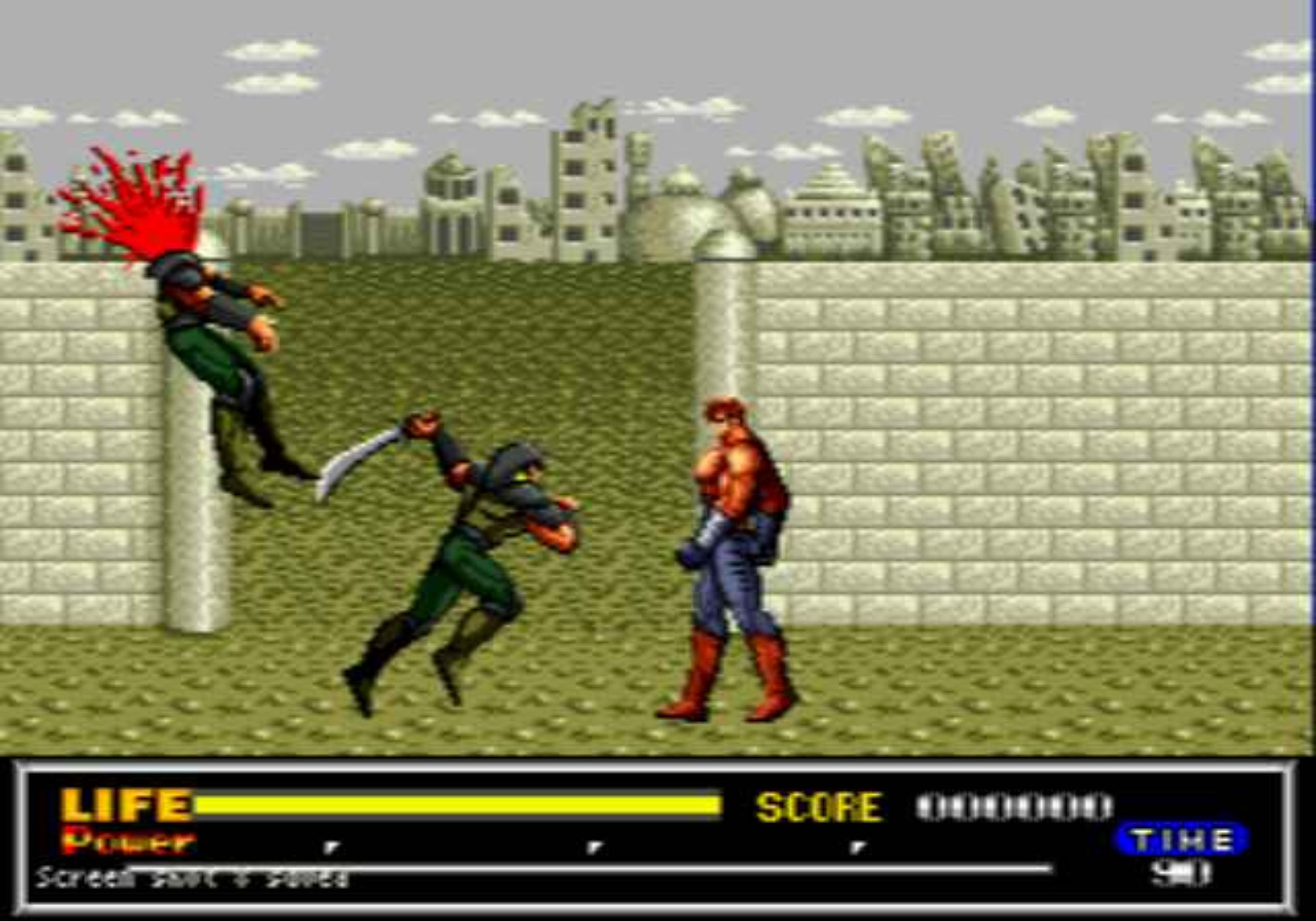 北斗神拳：新世纪末救世主传说MD游戏截图第5张