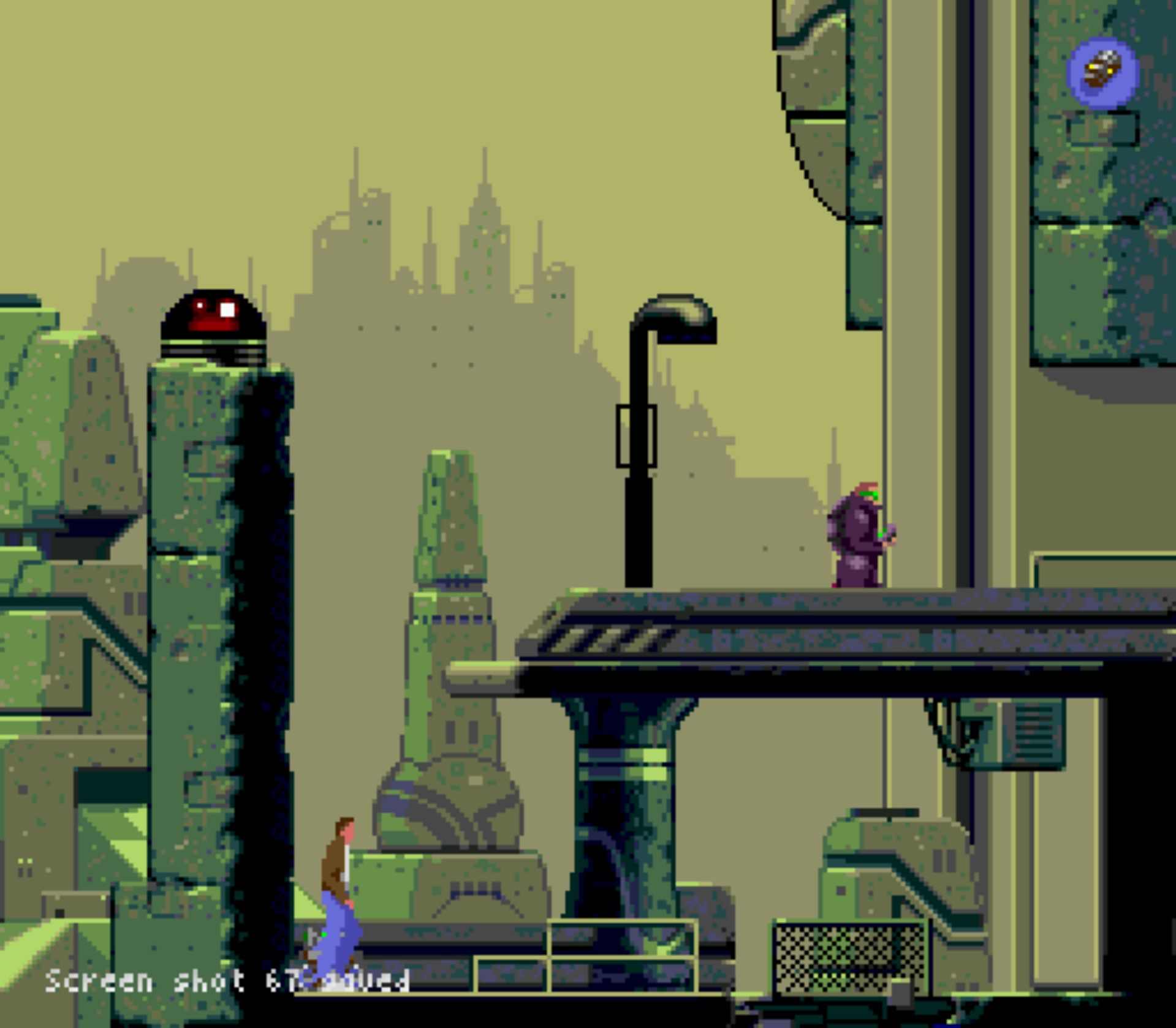 记忆闪回／闪电归来：永恒的追寻／回到过去：印地安之谜MD游戏截图第13张