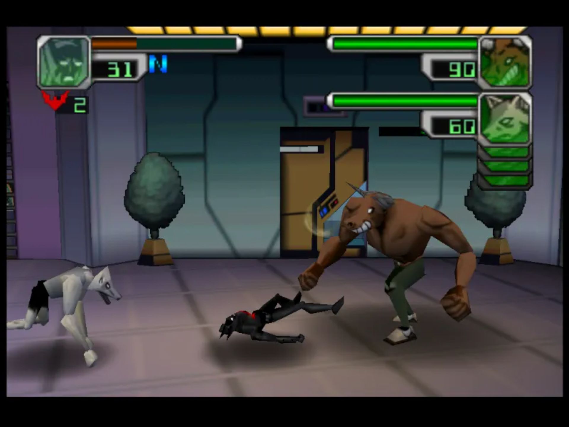 未来蝙蝠侠：小丑的归来N64游戏截图第19张