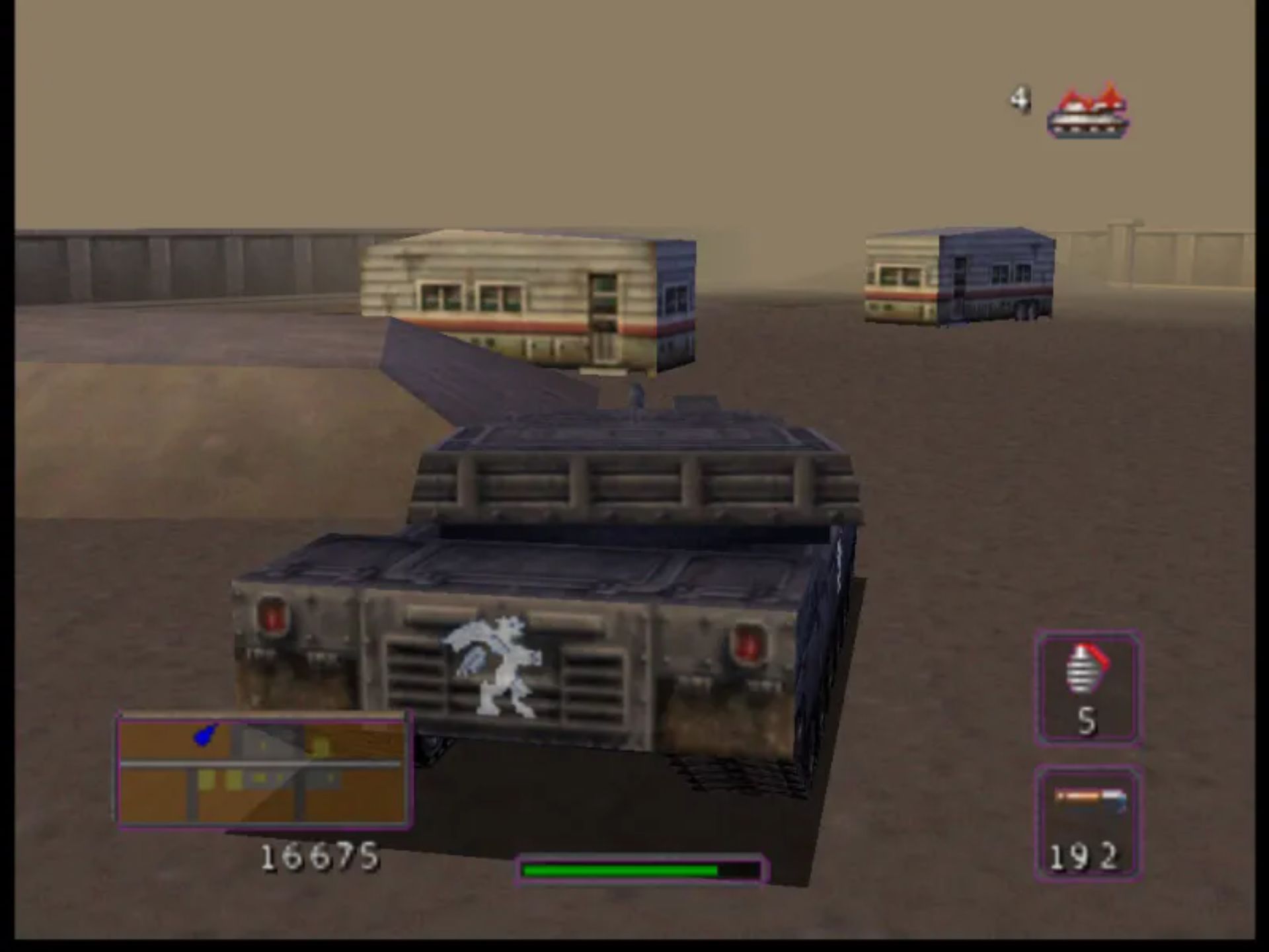 坦克大战：世界公敌N64游戏截图第18张