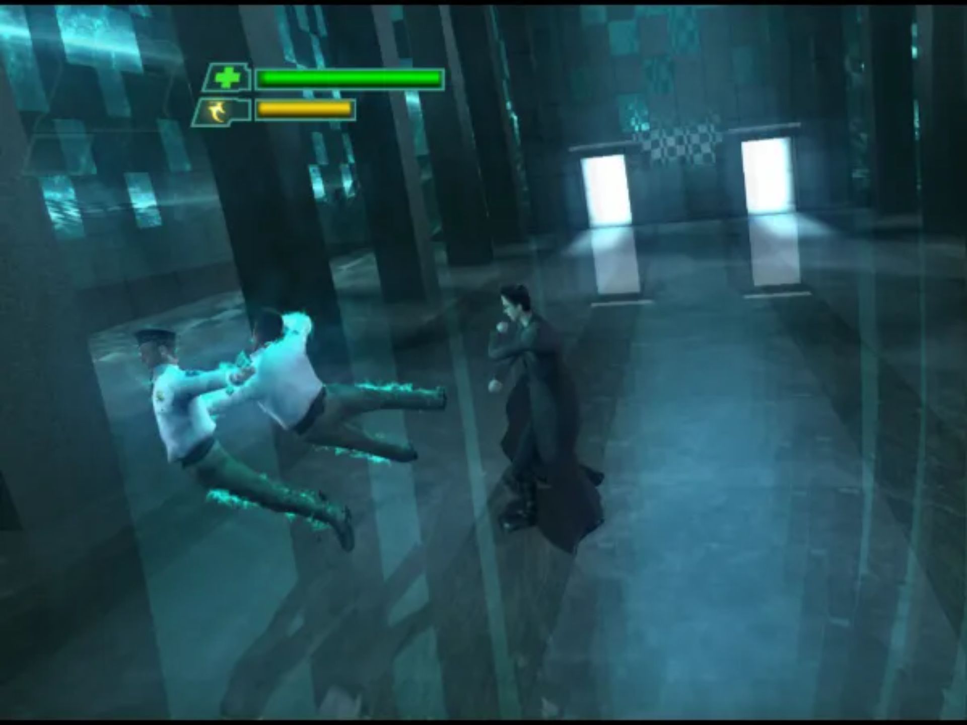 黑客帝国：尼奥之路PS2游戏截图第5张