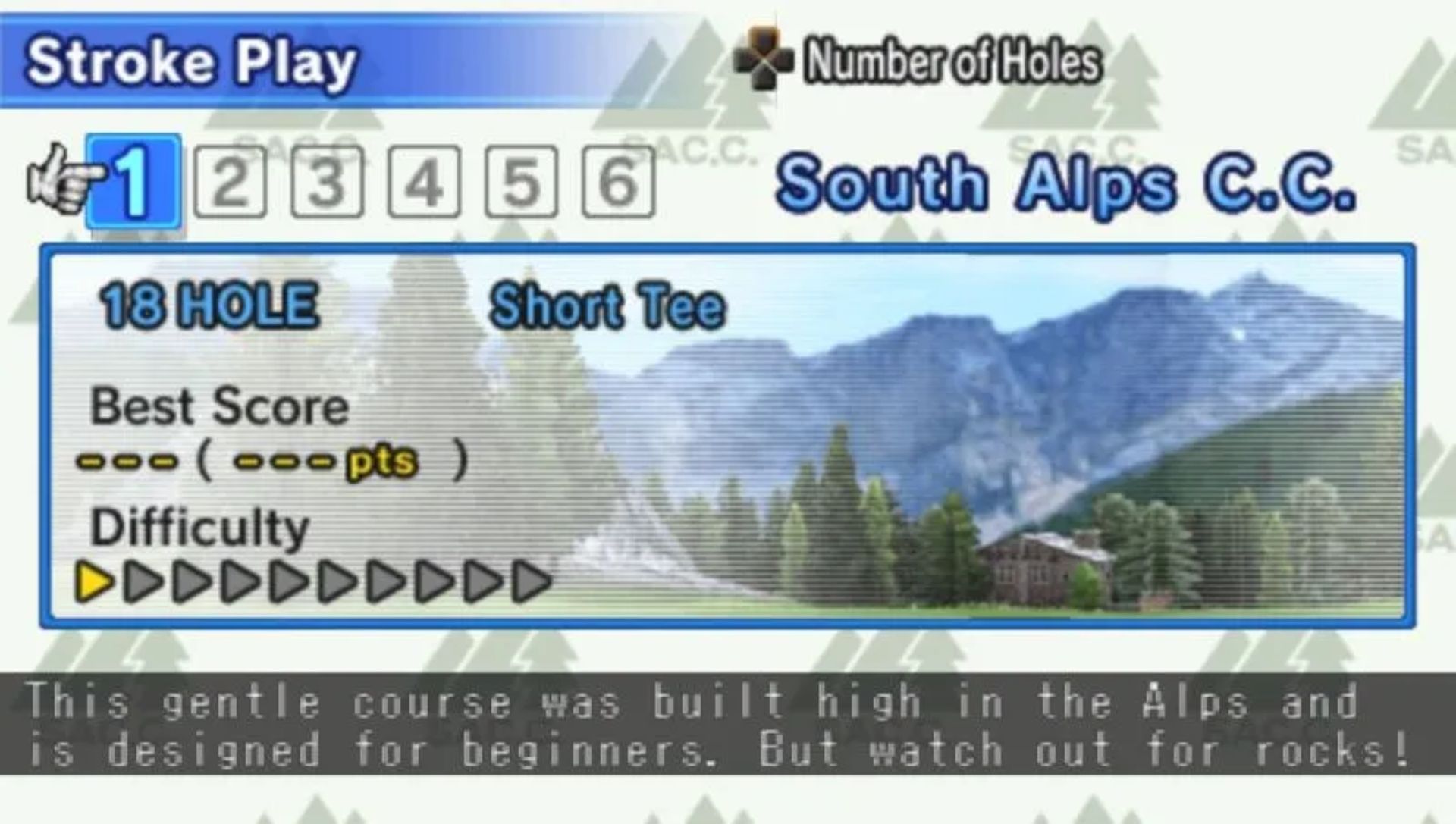 大众高尔夫：携带版PSP游戏截图第4张