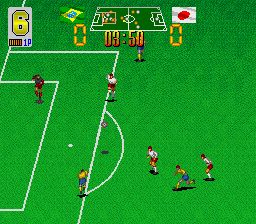 帽子戏法足球英雄1SFC游戏截图第6张