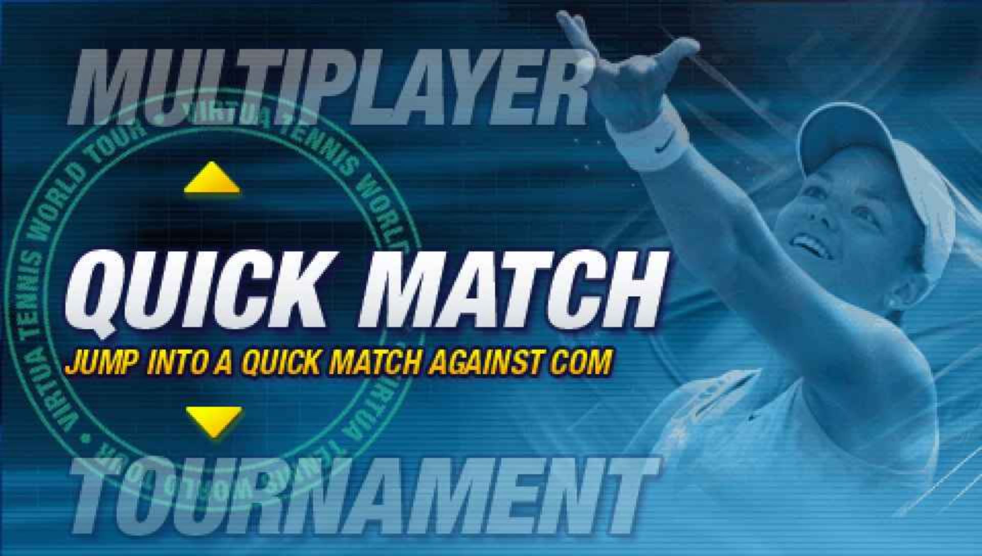 VR网球PSP游戏截图第2张