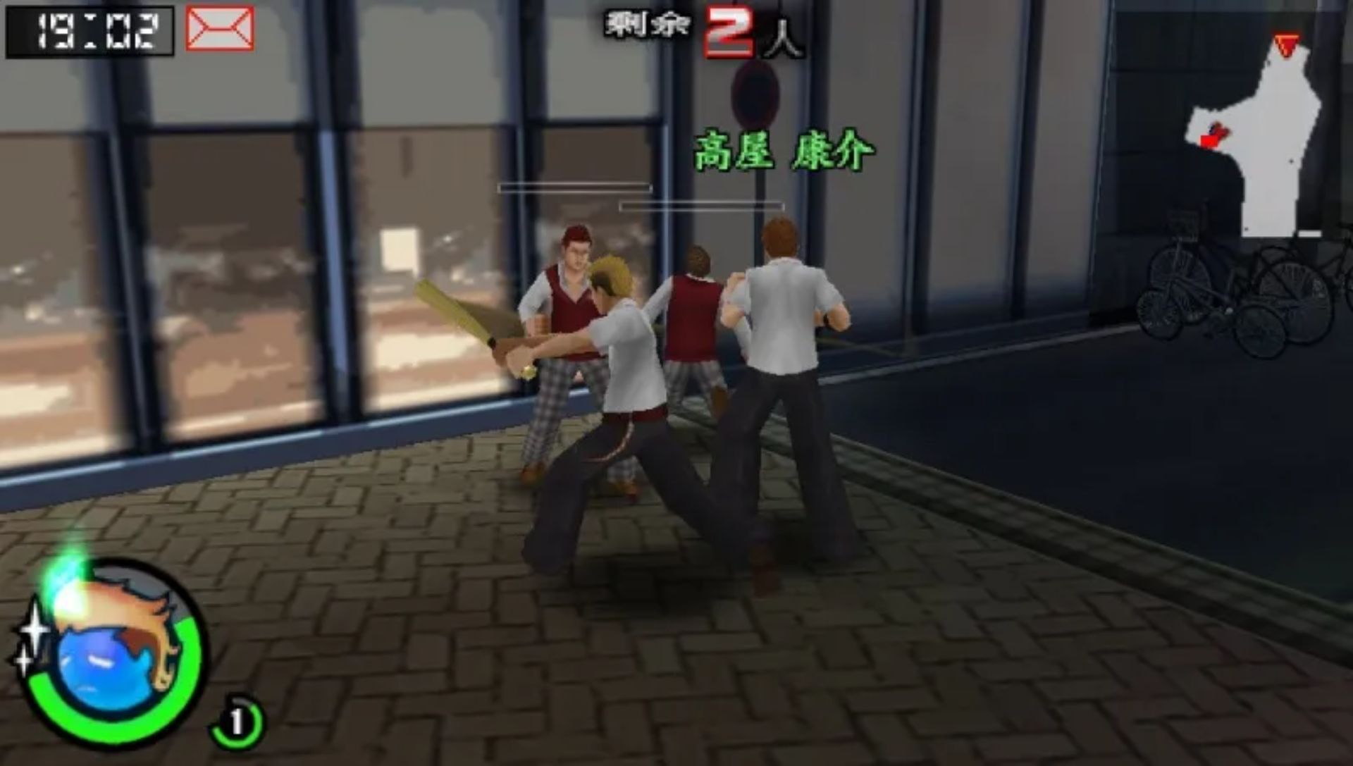 喧哗番长：兄弟（东京大混战）PSP游戏截图第11张