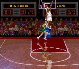 NBA全美明星挑战赛SFC游戏截图第10张