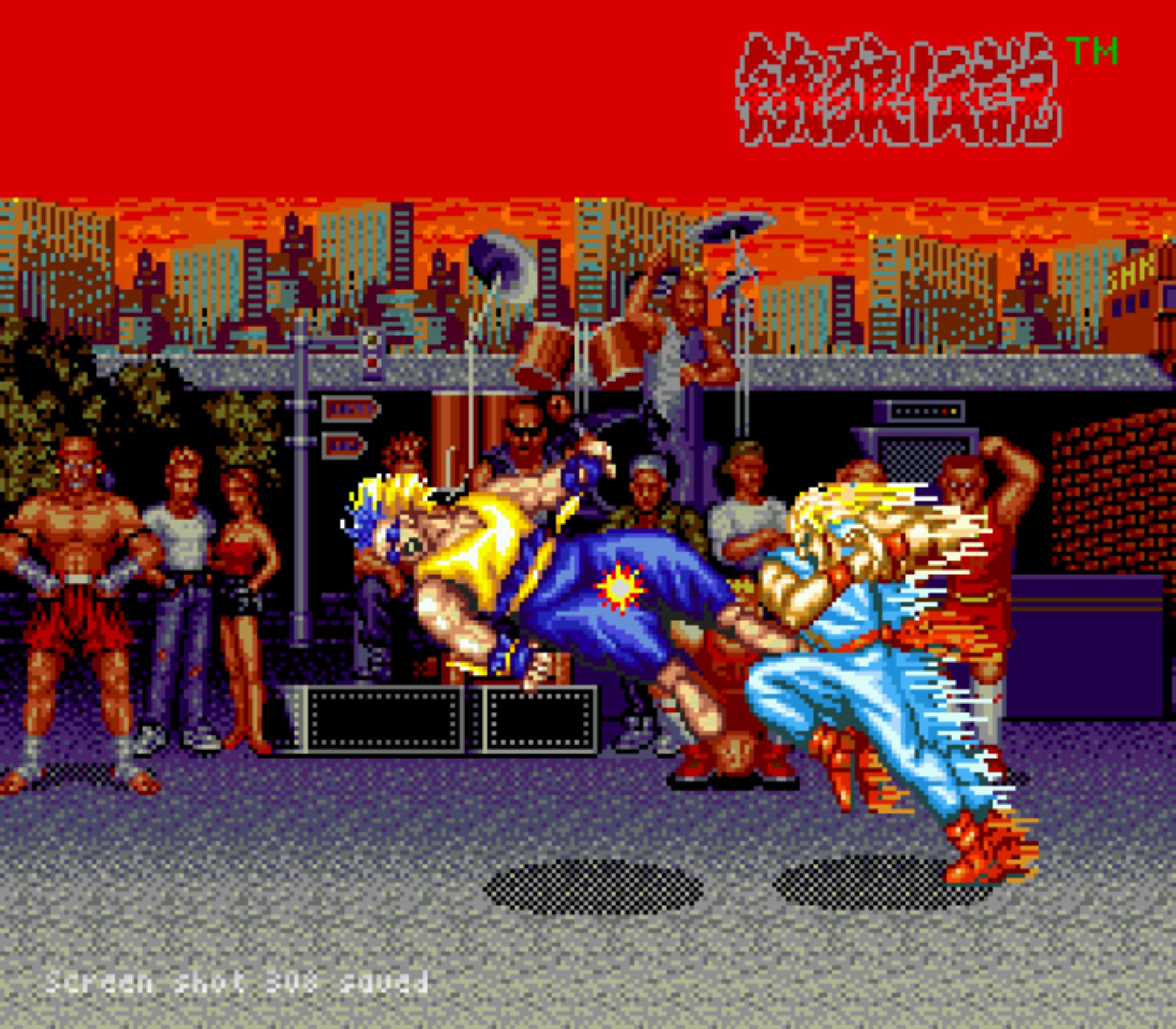 饿狼传说1：宿命之战MD游戏截图第17张