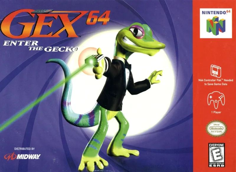 壁虎杰克斯64 (Gex 64 – Enter the Gecko)