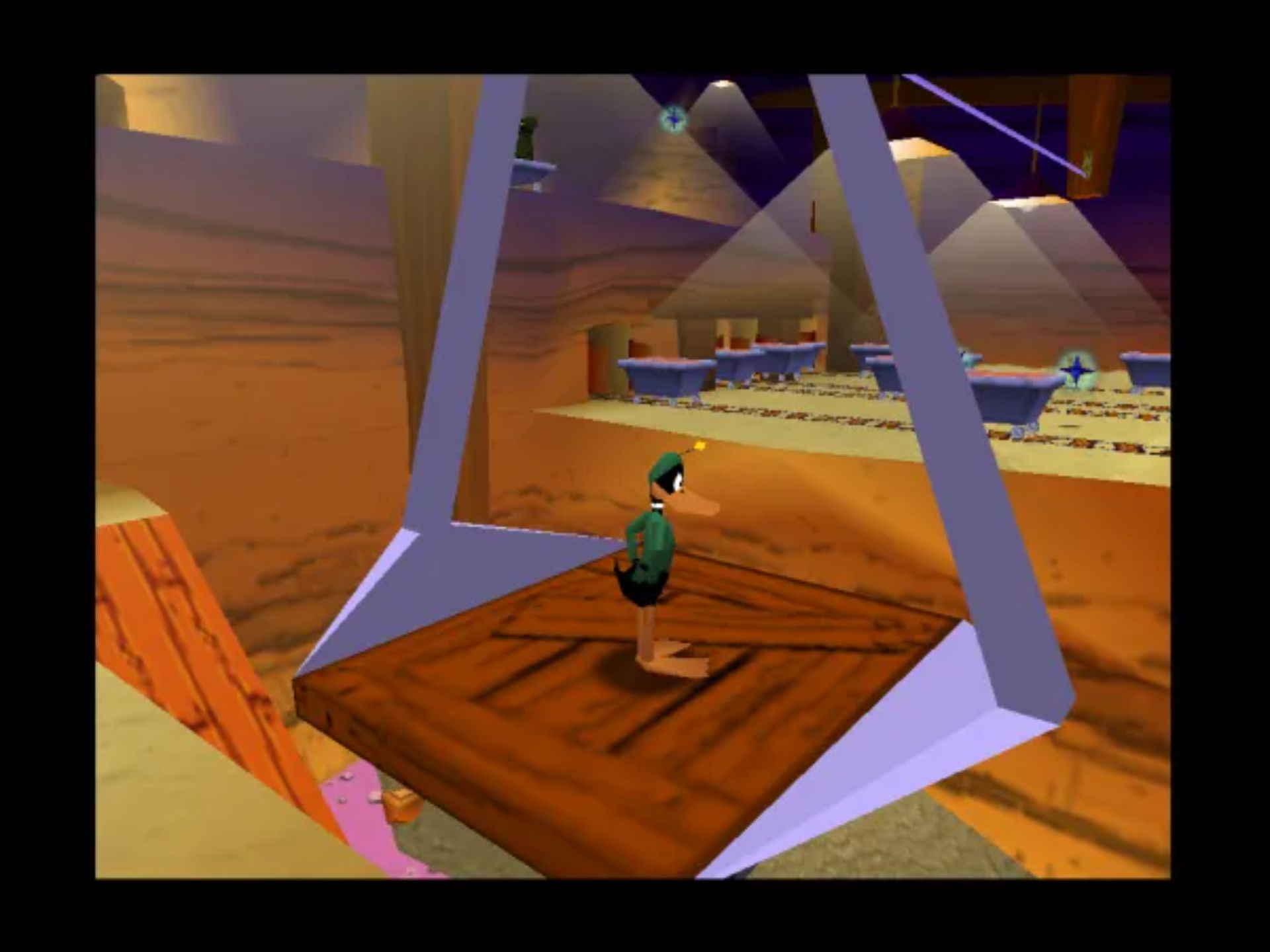 道奇鸭火星历险记N64游戏截图第14张