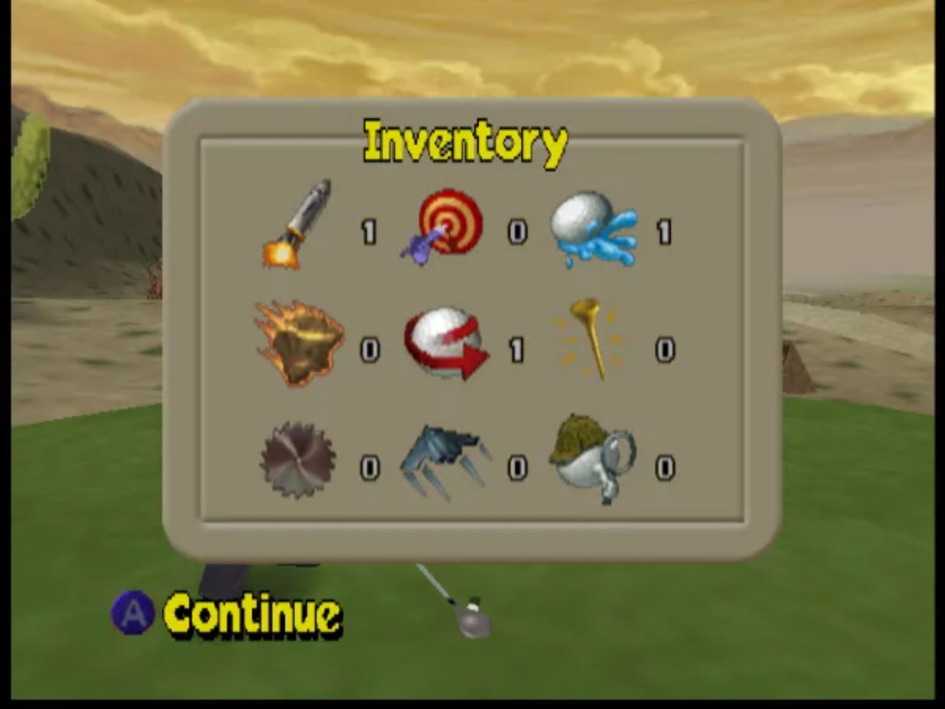 泰格伍兹高尔夫N64游戏截图第2张