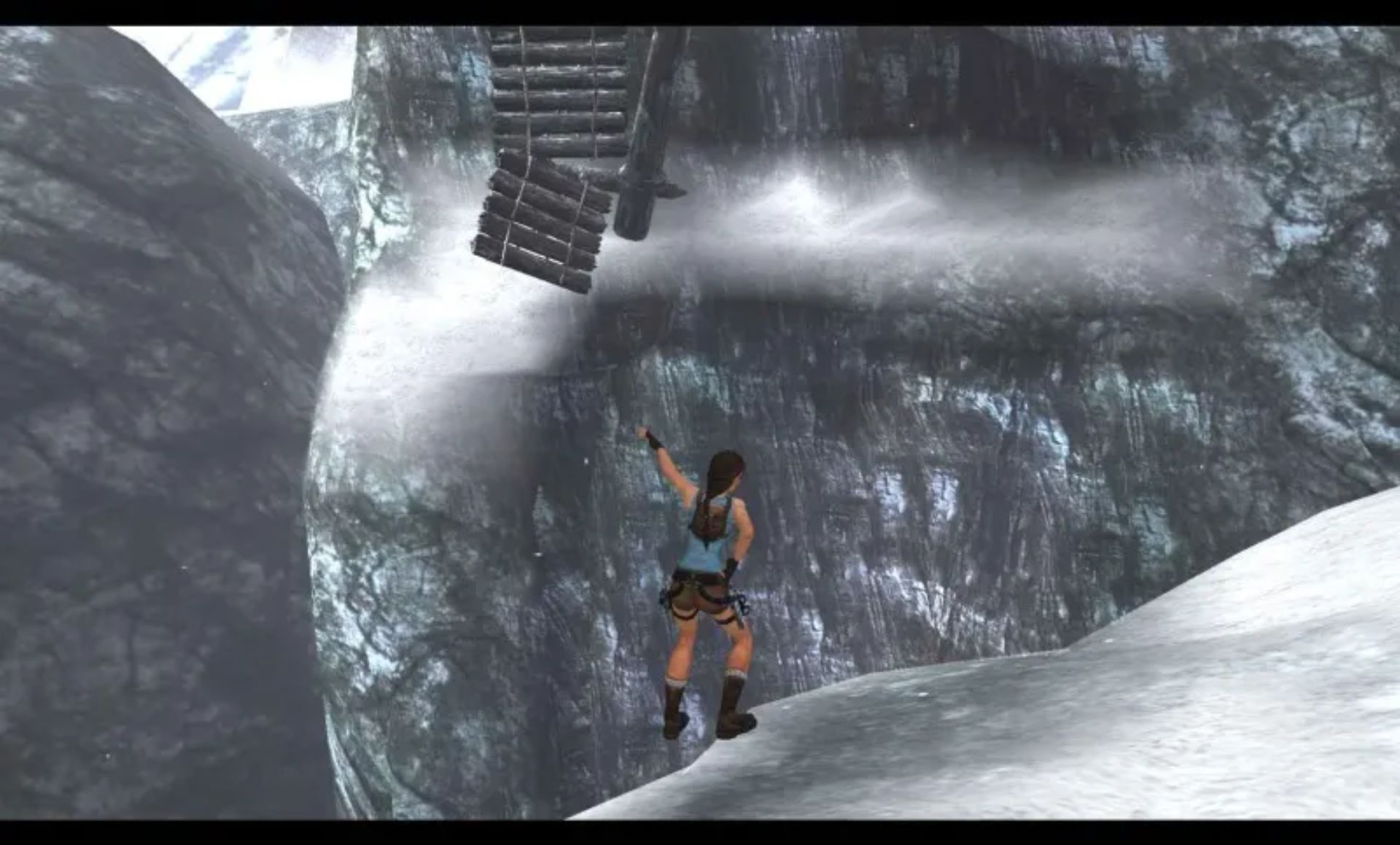 古墓丽影：周年纪念版PSP游戏截图第6张