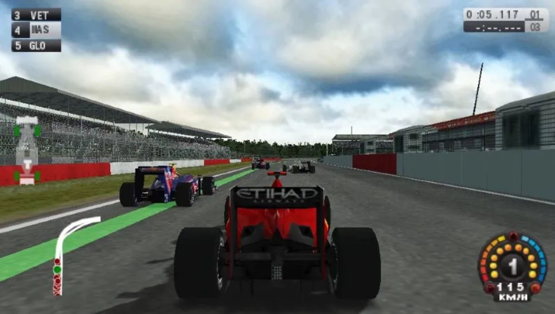 F1赛车2009PSP游戏截图第12张