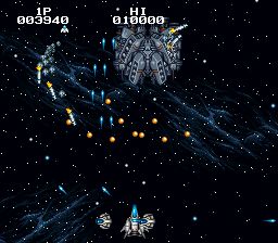 沉默战机／模糊射击SFC游戏截图第6张