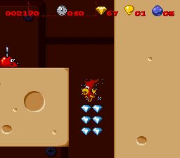 神鸡艾烈佛／神险艾烈佛SFC游戏截图第16张