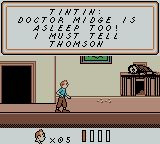 丁丁历险记：太阳神庙GBC游戏截图第15张