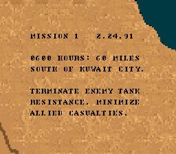 超级战斗坦克1SFC游戏截图第5张