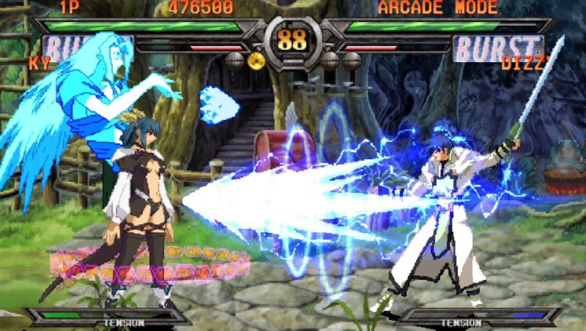 罪恶装备XX：重制版PSP游戏截图第9张