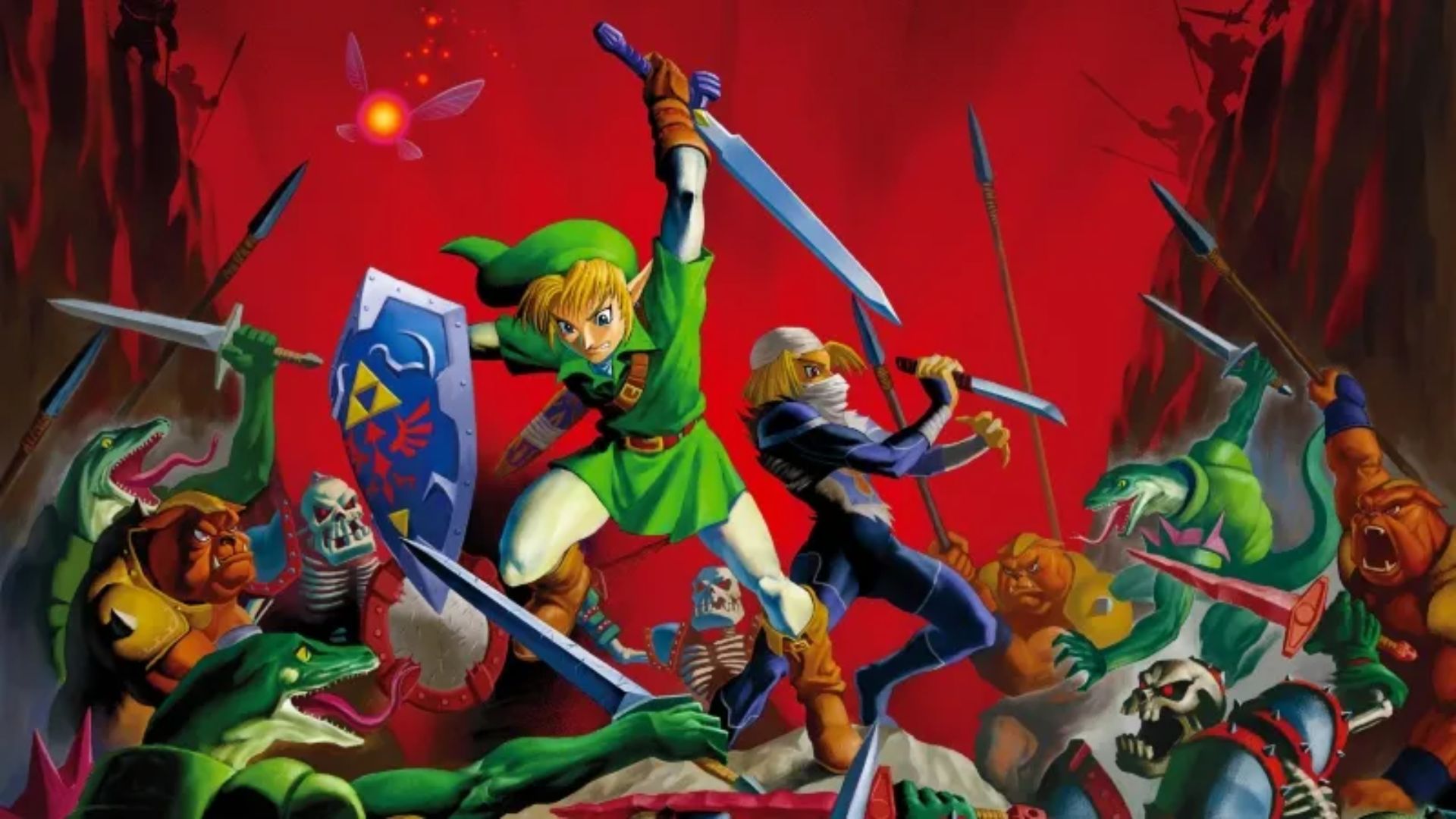 塞尔达传说：时之笛N64游戏截图第3张