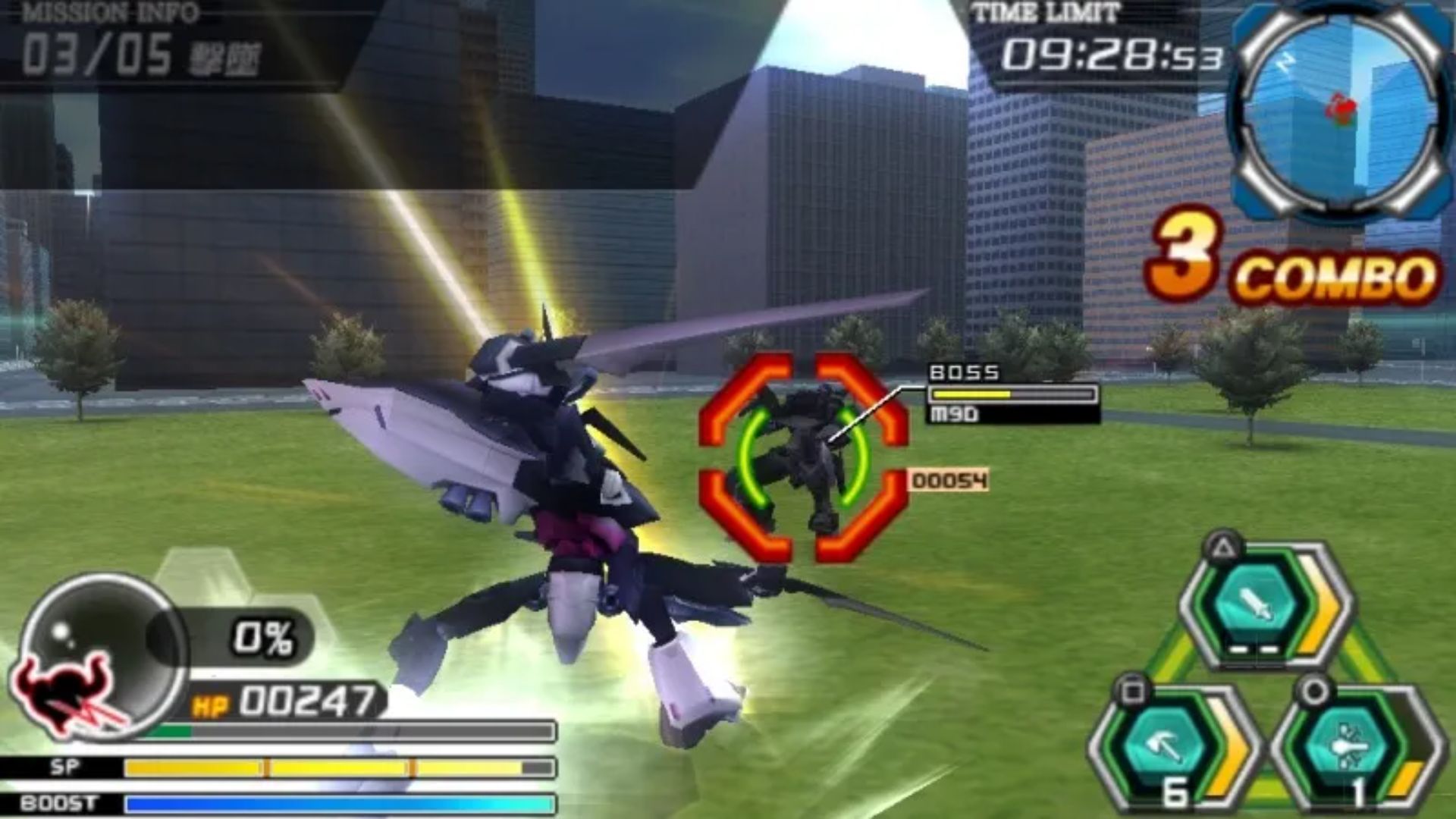 战斗机器人之魂PSP游戏截图第12张