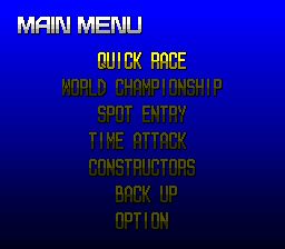 超级F1竞技场3SFC游戏截图第3张