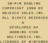 十瓶保龄球GB游戏截图第3张