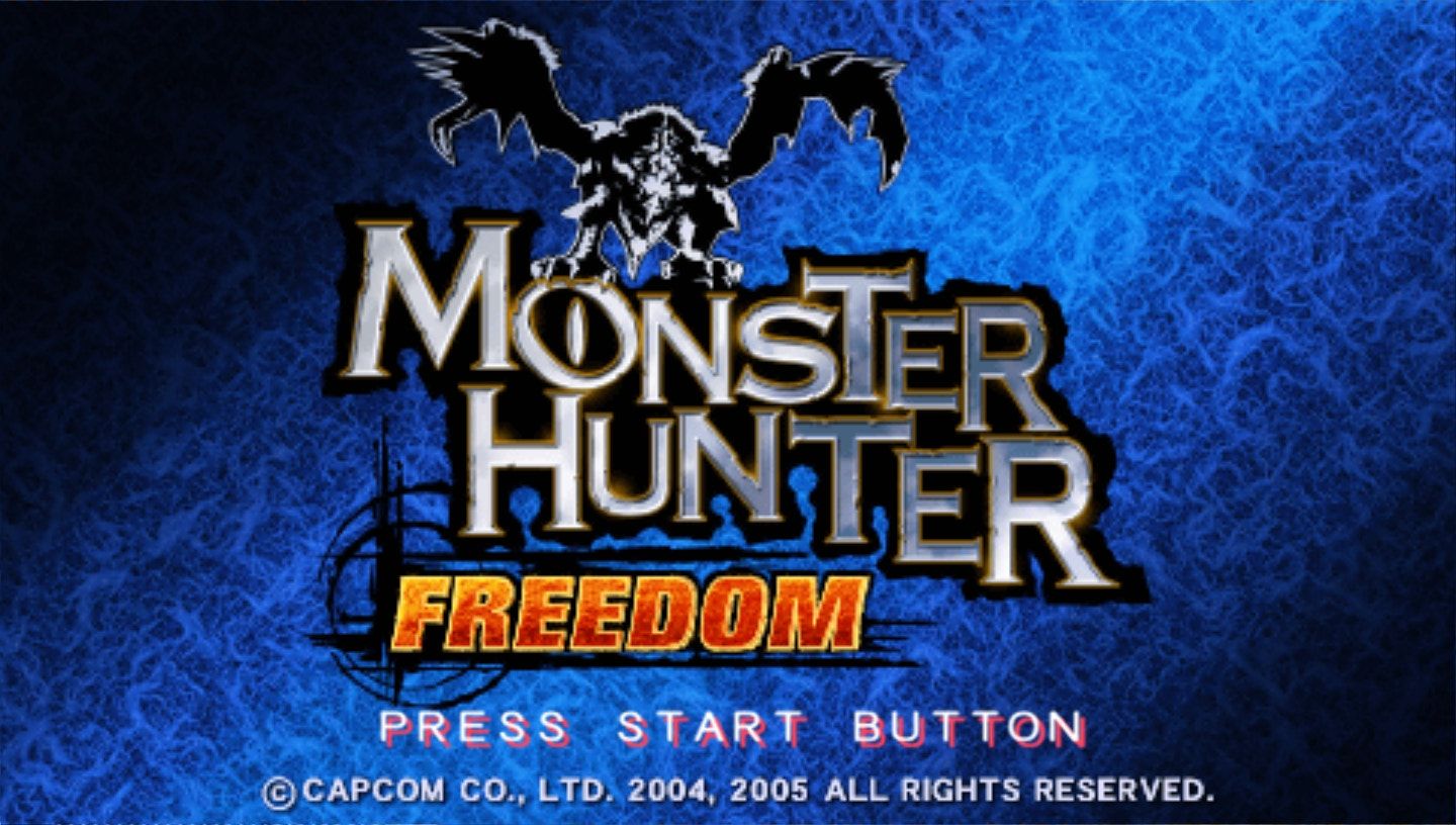 怪物猎人1：携带版PSP游戏截图第1张