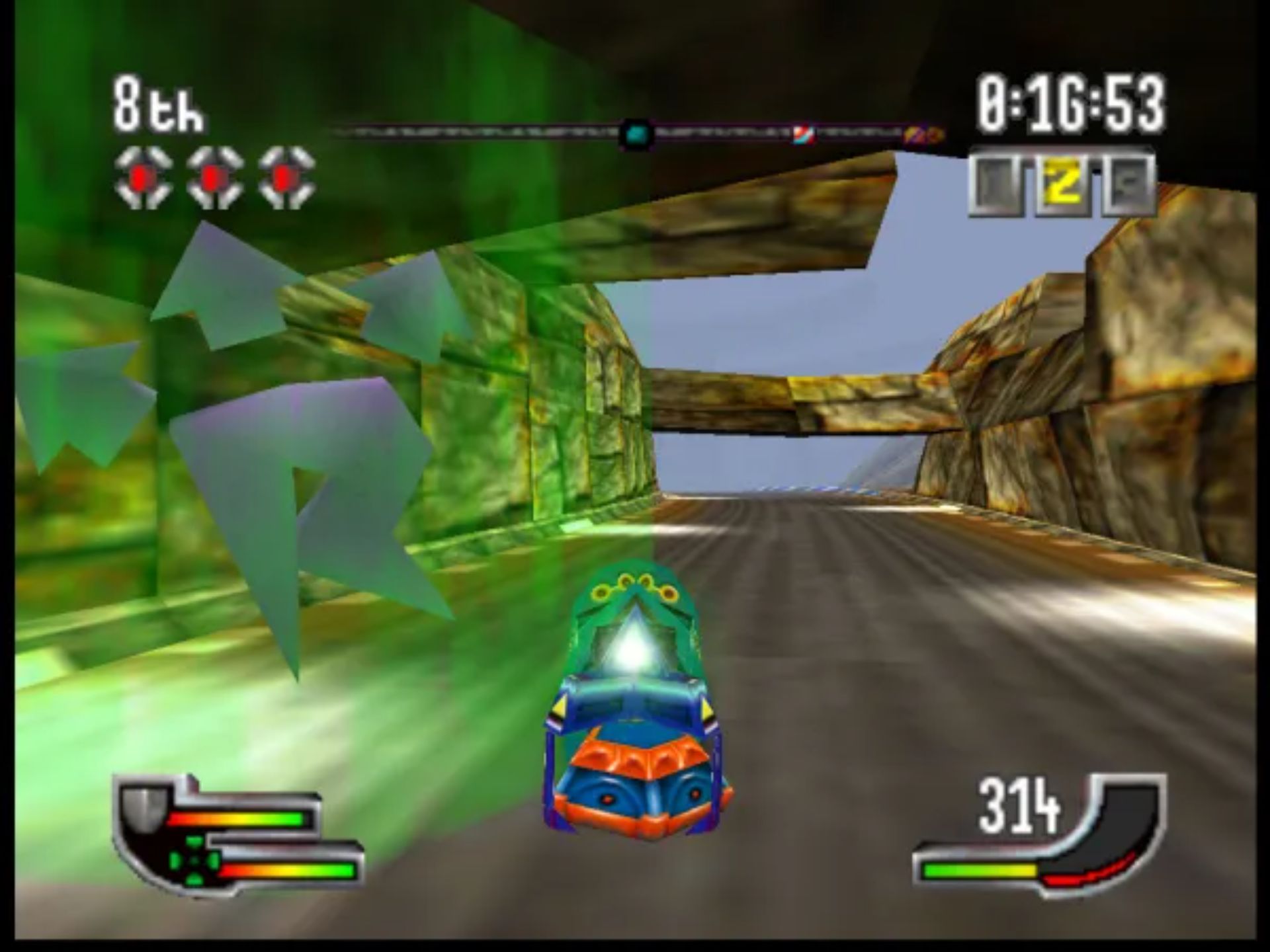 极限摩托车GN64游戏截图第18张